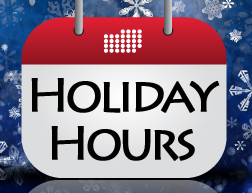 Holiday Hours