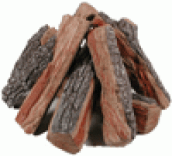 Rasmussen Bark/Split FirePit Log Stacks