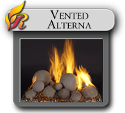 Alterna Vented Gas Logs